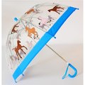 Foxfire Foxfire FOX-622-24 Childrens Clear Blue Pony Umbrella - Size 1 FOX-622-24